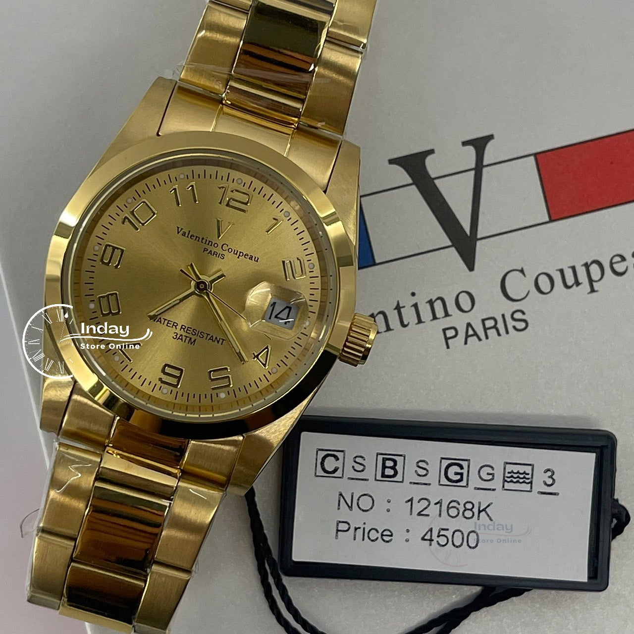 范倫鐵諾 古柏 Coupeau Men's Watch 12168KM-N1