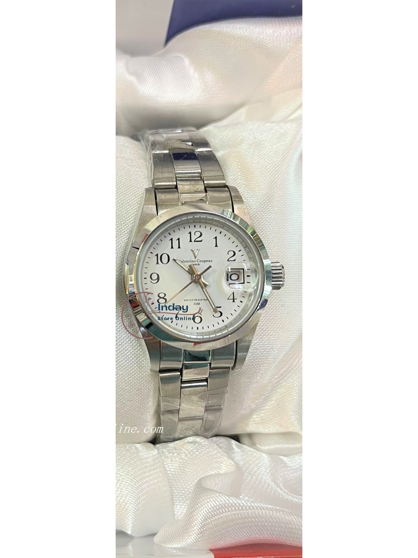 范倫鐵諾 古柏 Coupeau Women's Watch 12168SL-2 Silver Stainless Steel Band