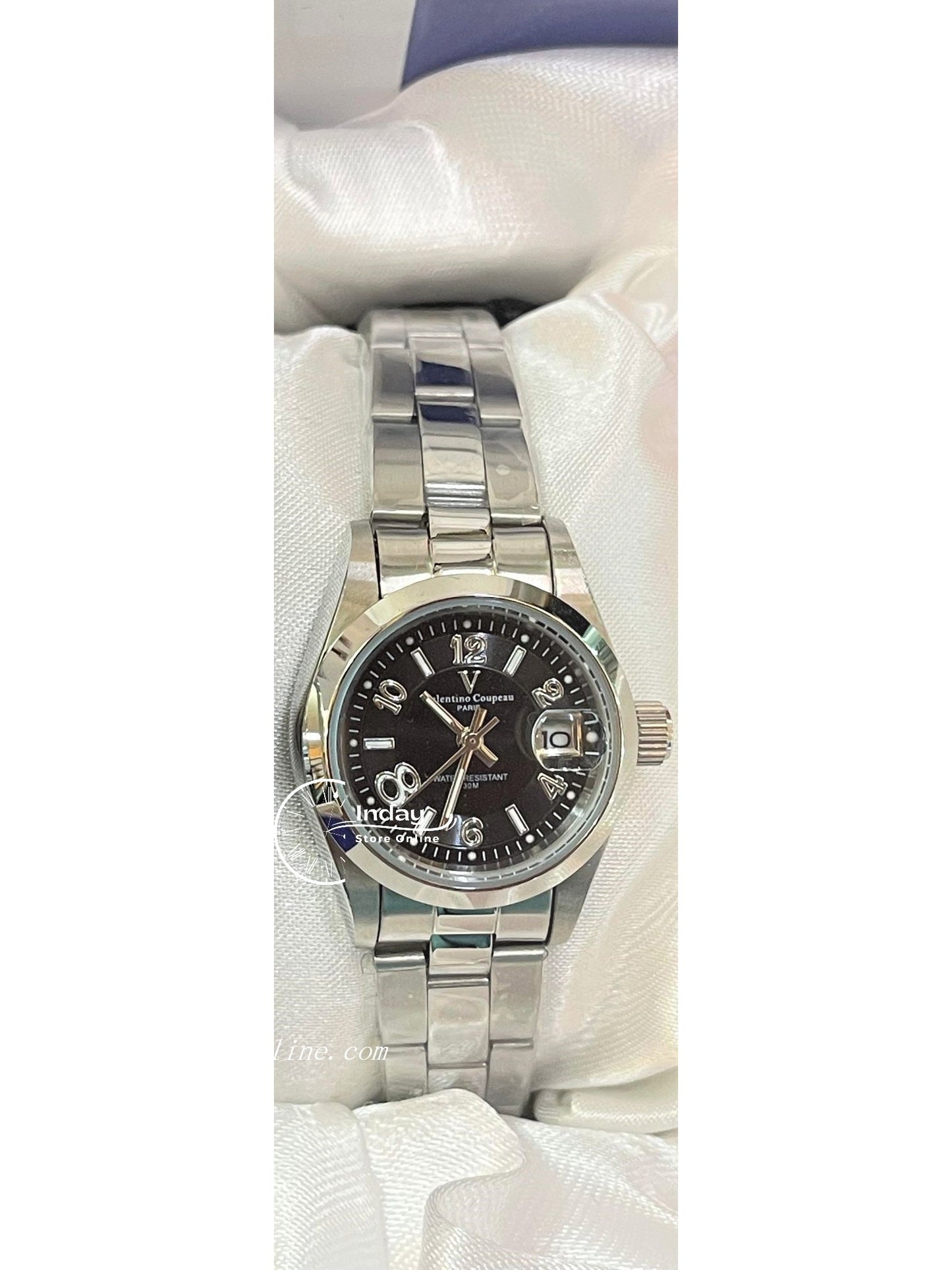 范倫鐵諾 古柏 Coupeau Women's Watch 12168SL-9 Silver Plated Stainless Steel Band