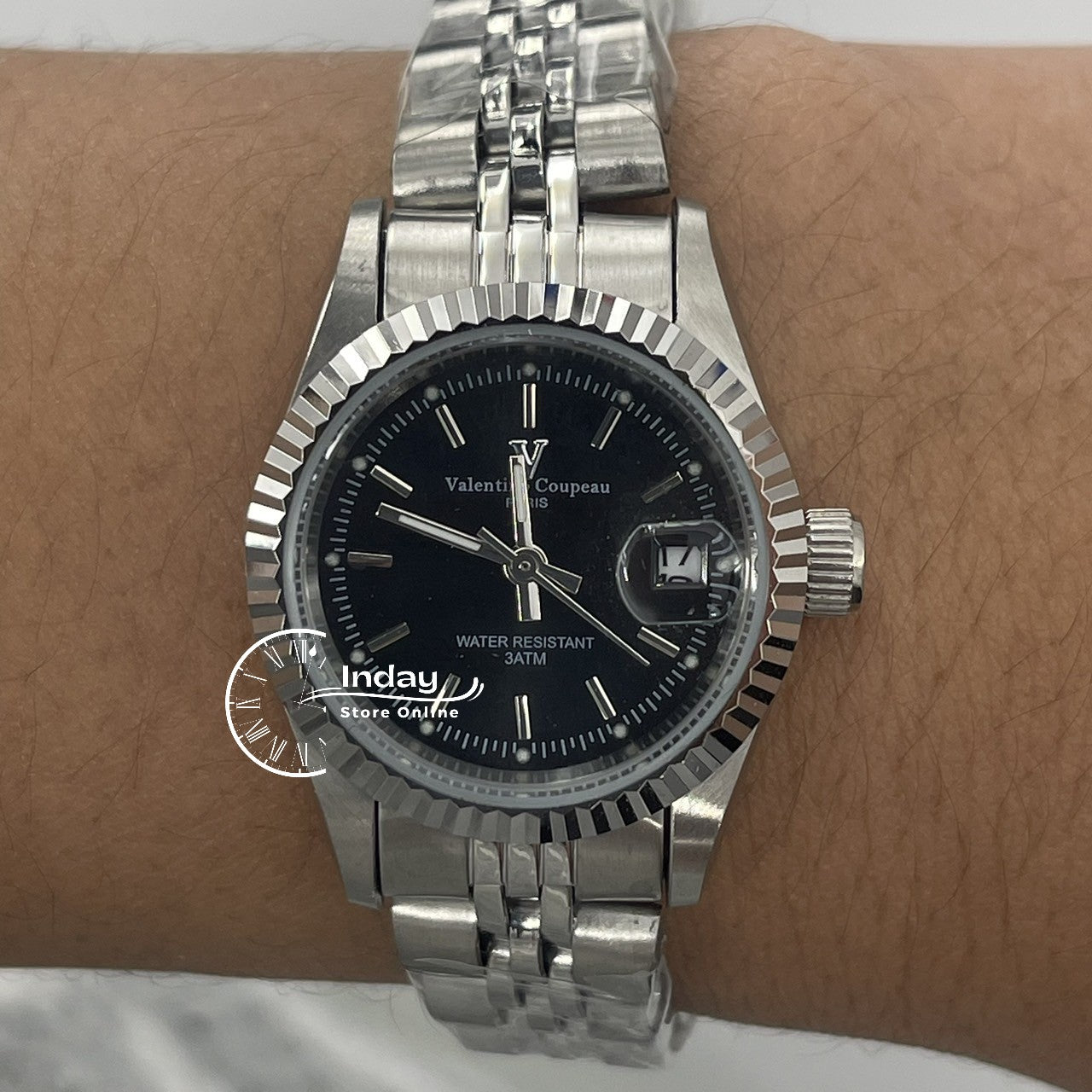范倫鐵諾 古柏 Coupeau Women's Watch 12169SL-11 Silver Stainless Steel Band