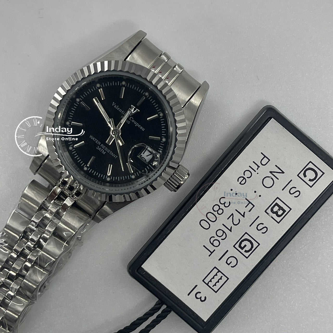 范倫鐵諾 古柏 Coupeau Women's Watch 12169SL-11 Silver Stainless Steel Band