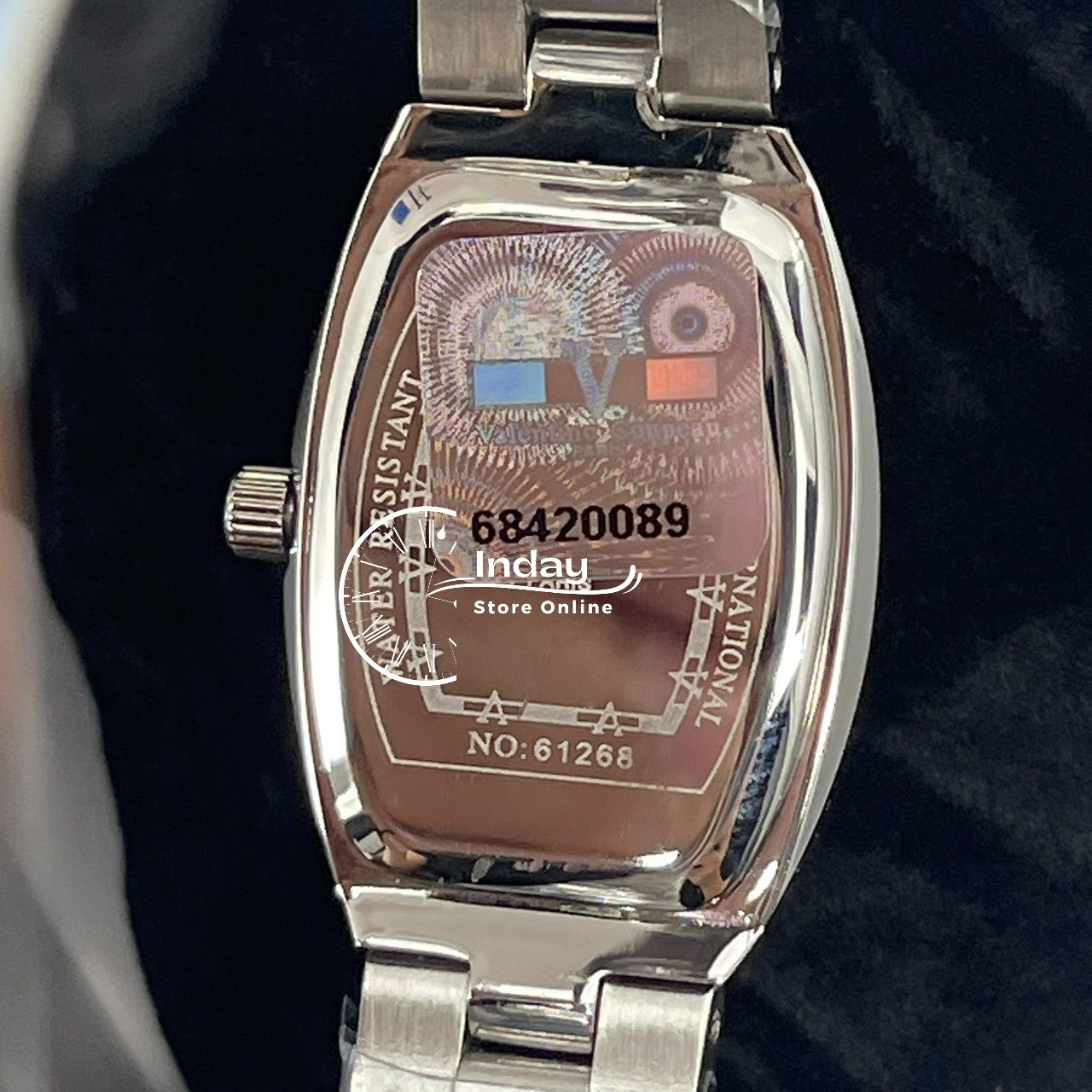 范倫鐵諾 古柏 Coupeau Women's Watch 61268G-2 Silver Stainless Steel Band