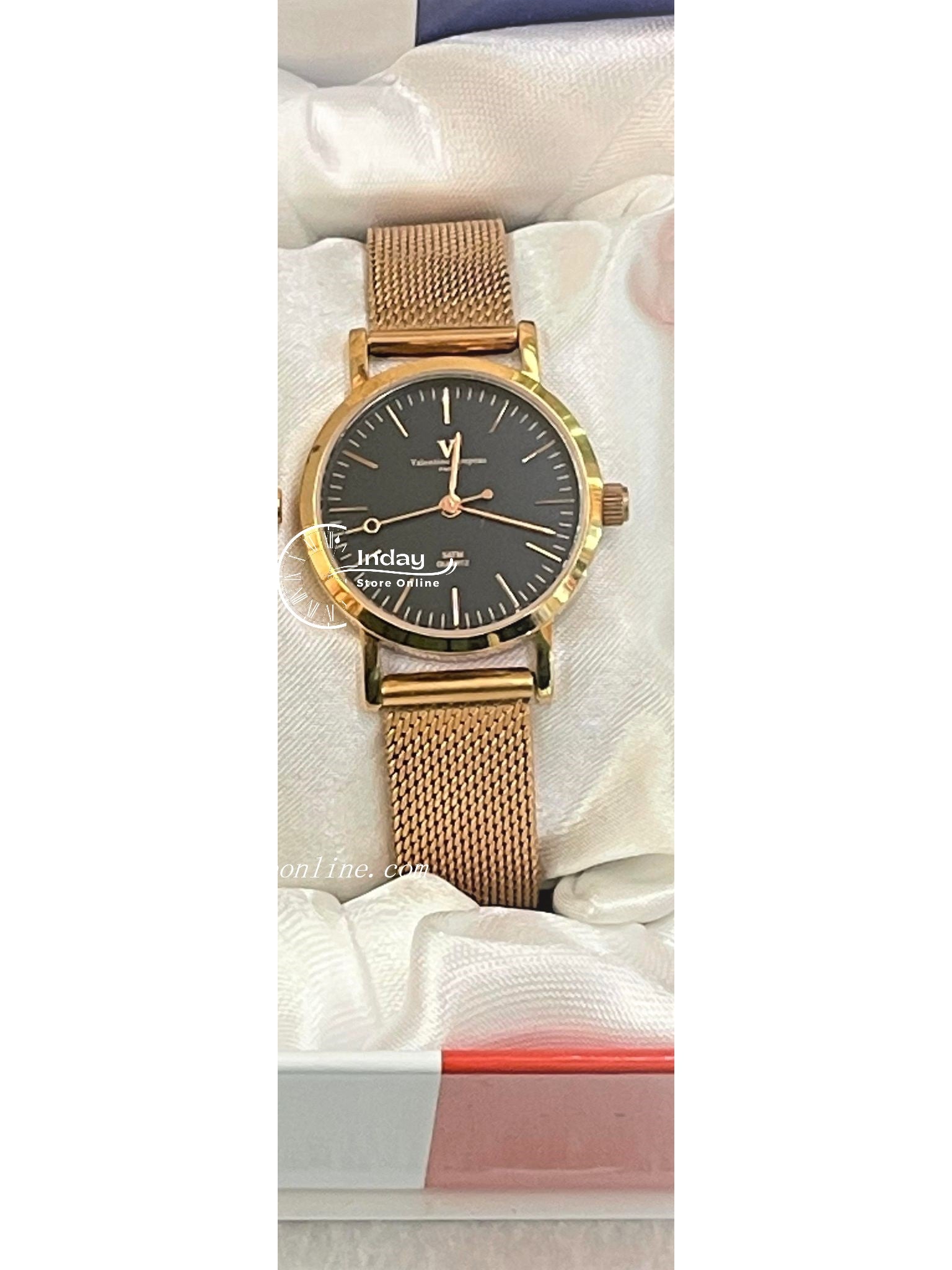 Valentino rose gold clearance watch