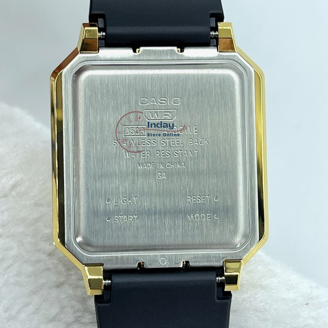 Casio Vintage Women's Watch A100WEFG-9A Resin Band Resin Glass