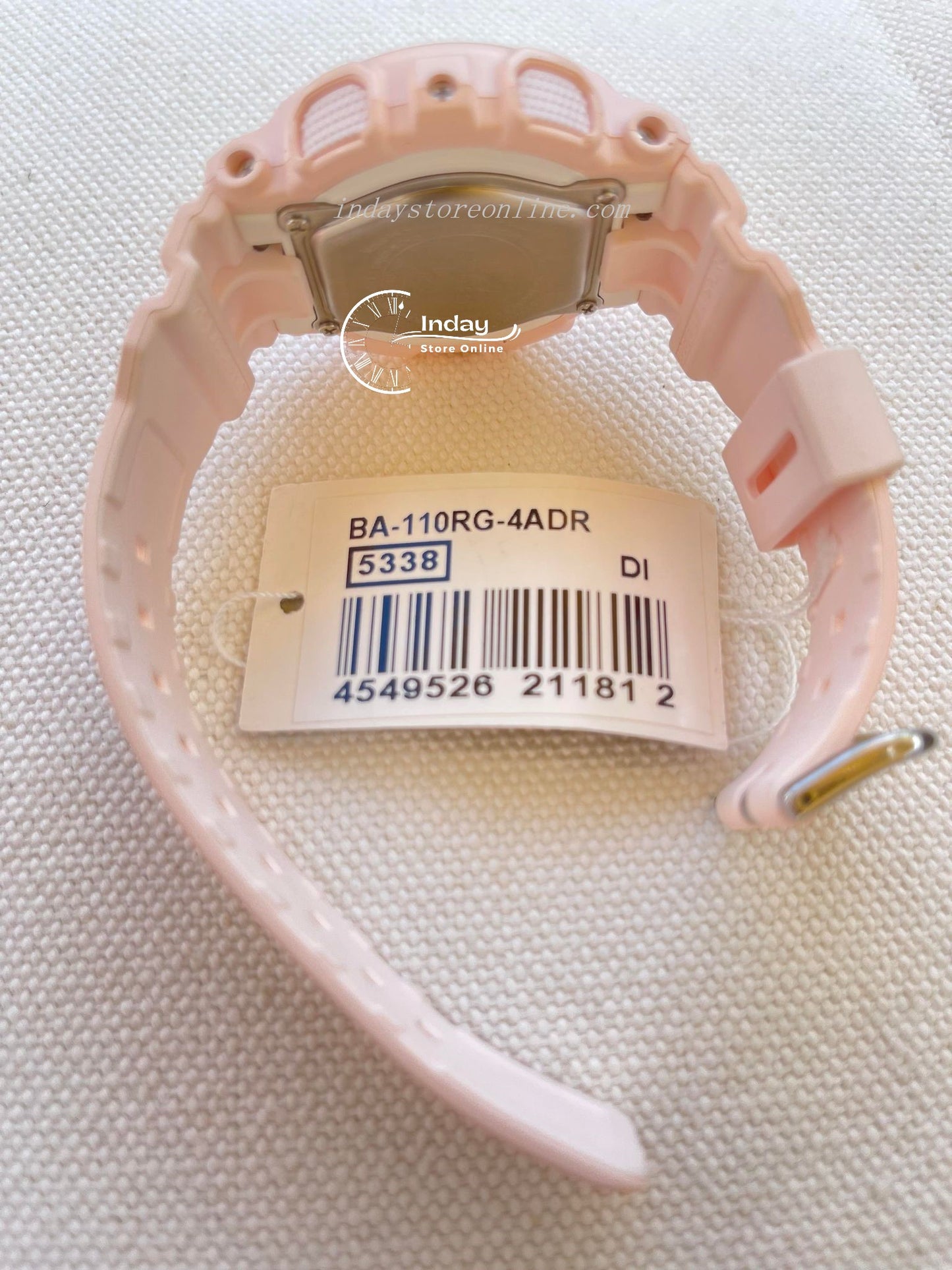 Casio Baby-G Women's Watch BA-110RG-4A Shock Resistant Mineral Glass