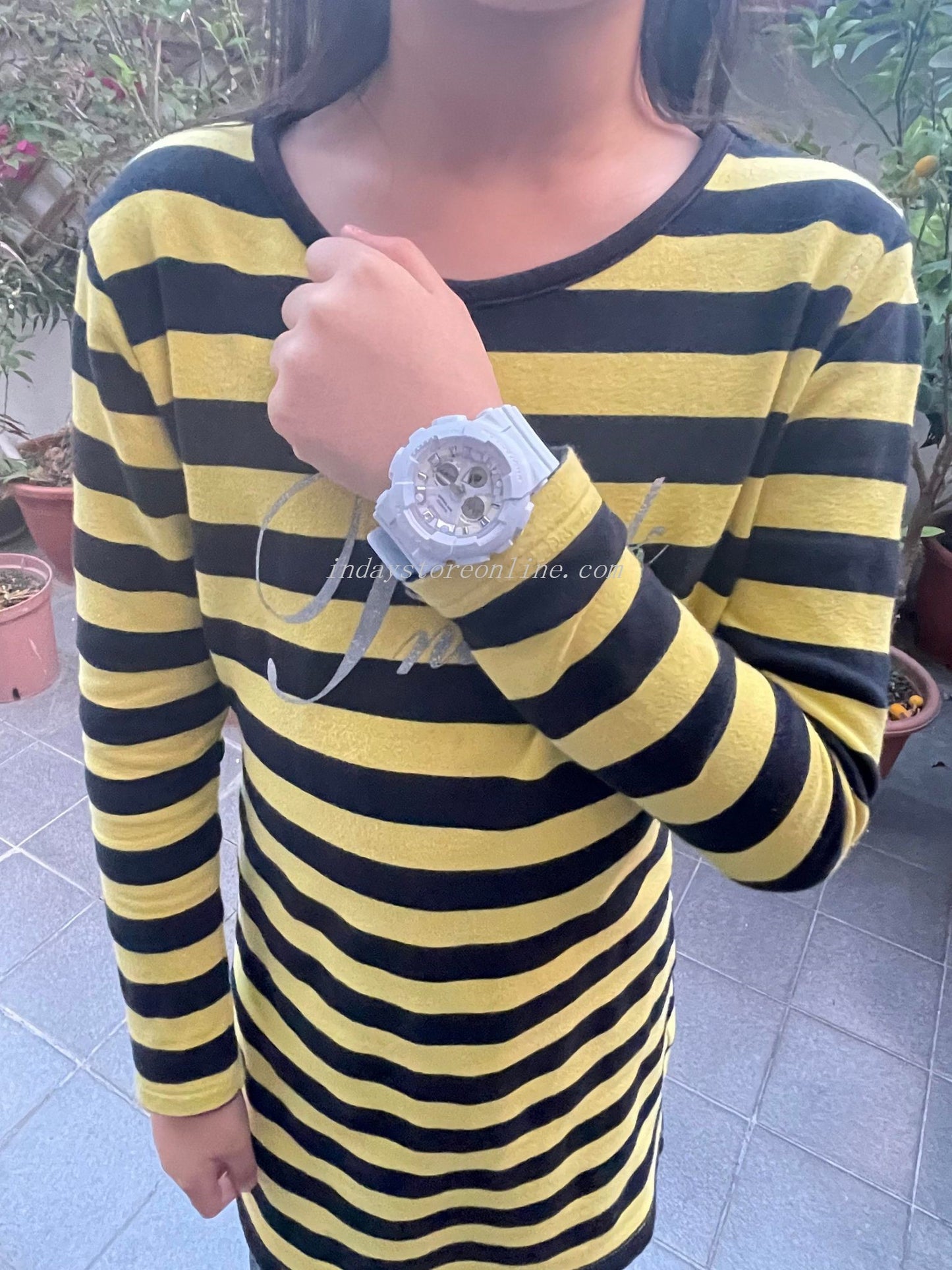 Casio Baby-G Women's Watch BA-130WP-2A Resin Band Mineral Glass Shock Resistant