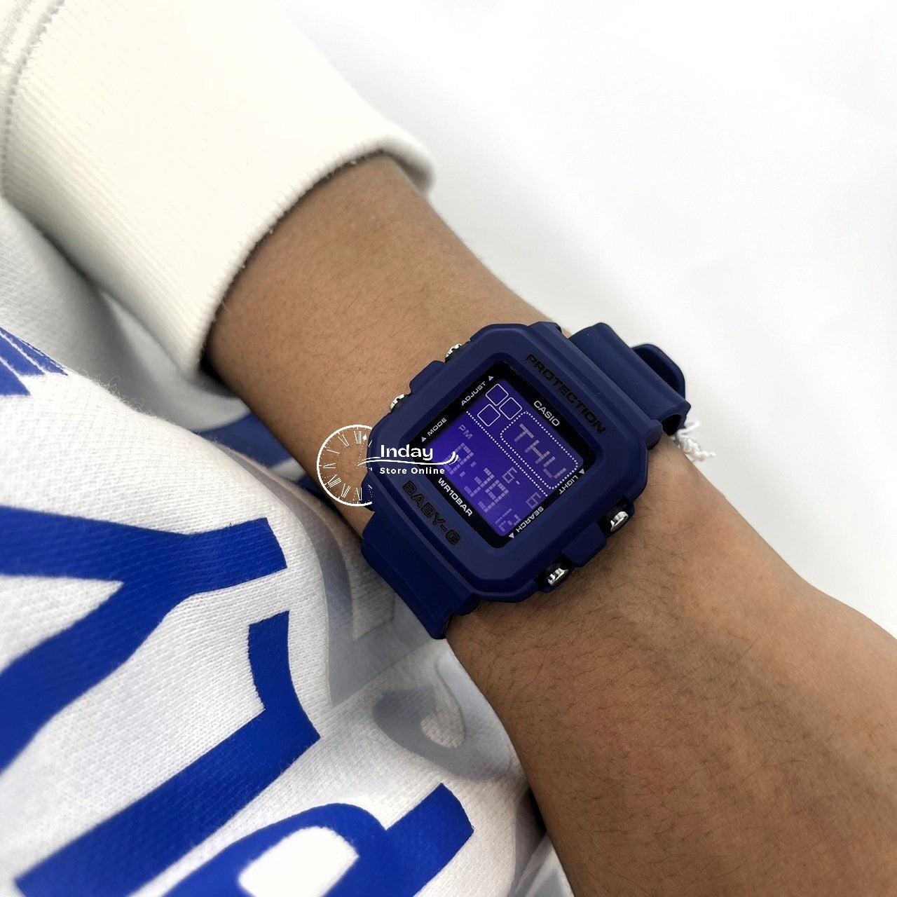 Casio Baby-G Women's Watch BGD-10K-2 Band Shock Resistant With Special Holder With Strap