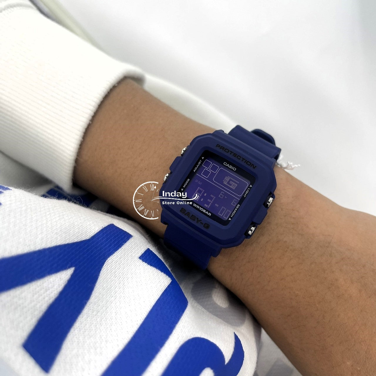 Casio Baby-G Women's Watch BGD-10K-2 Band Shock Resistant With Special Holder With Strap