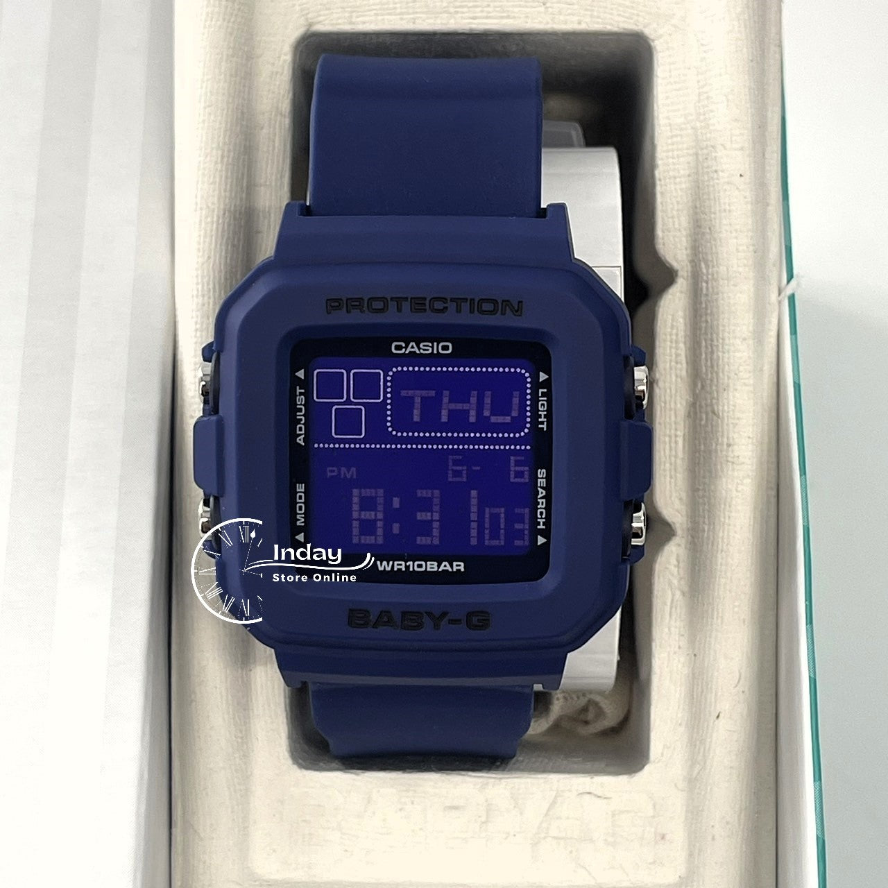 Casio Baby-G Women's Watch BGD-10K-2 Band Shock Resistant With Special Holder With Strap