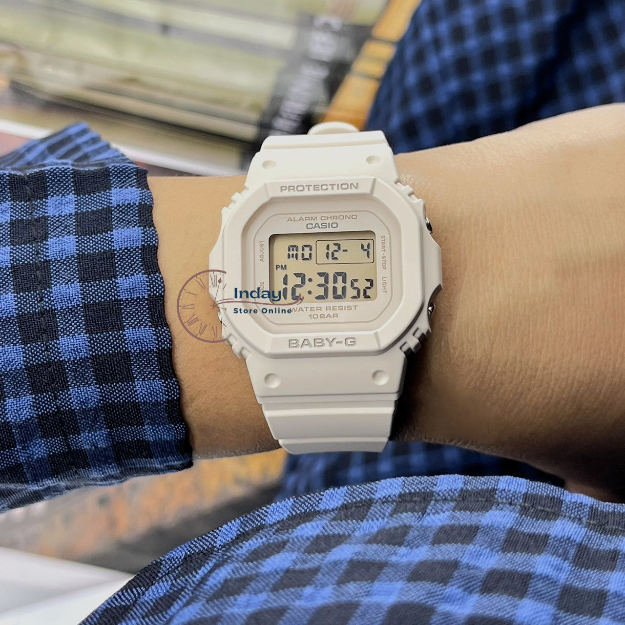 Casio Baby-G Women's Watch BGD-565U-4 Resin Band Shock Resistant