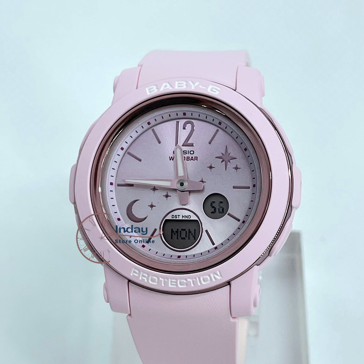 Casio Baby-G Women's Watch BGA-290DS-4A Resin Band Mineral Glass Shock Resistant