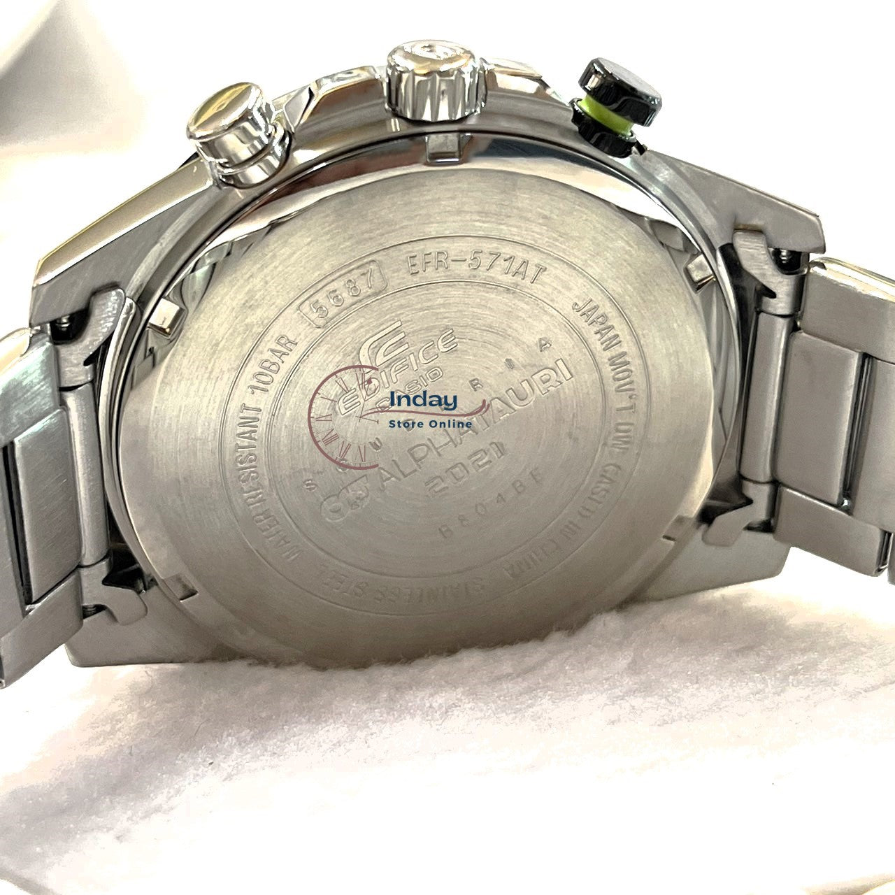 Casio Edifice Men's Watch EFR-571AT-1A Standard Chronograph Limited Model