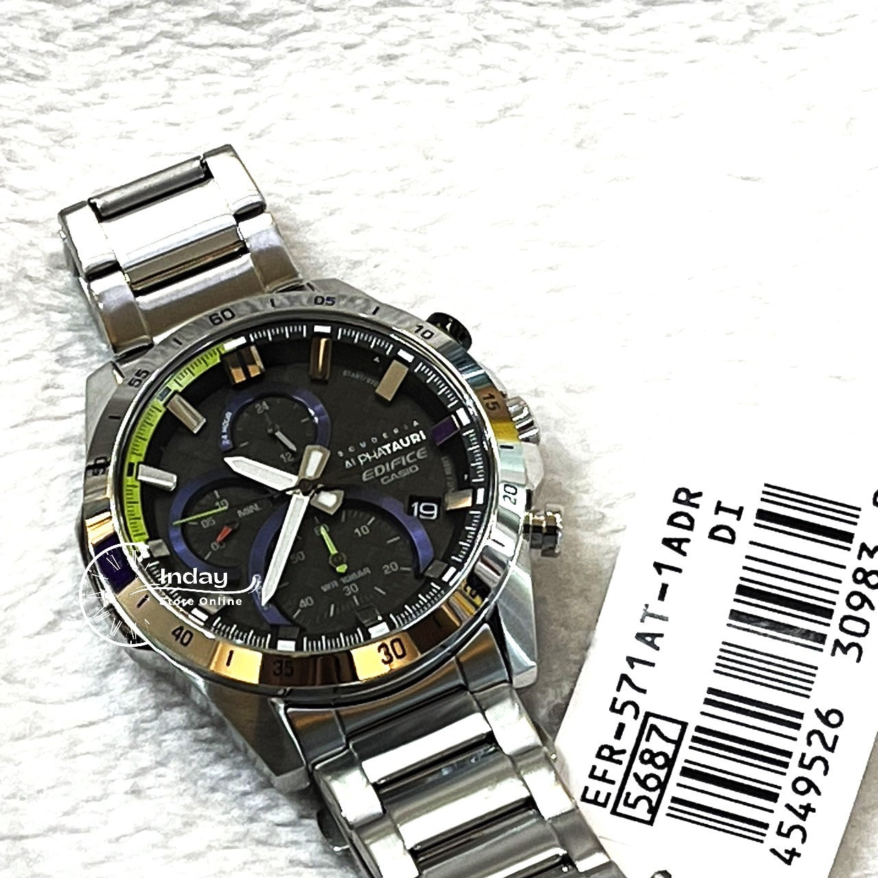 Casio Edifice Men's Watch EFR-571AT-1A Standard Chronograph Limited Model