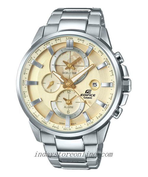 Casio Edifice Men's Watch ETD-310D-9A Stainless Steel Band Mineral Glass