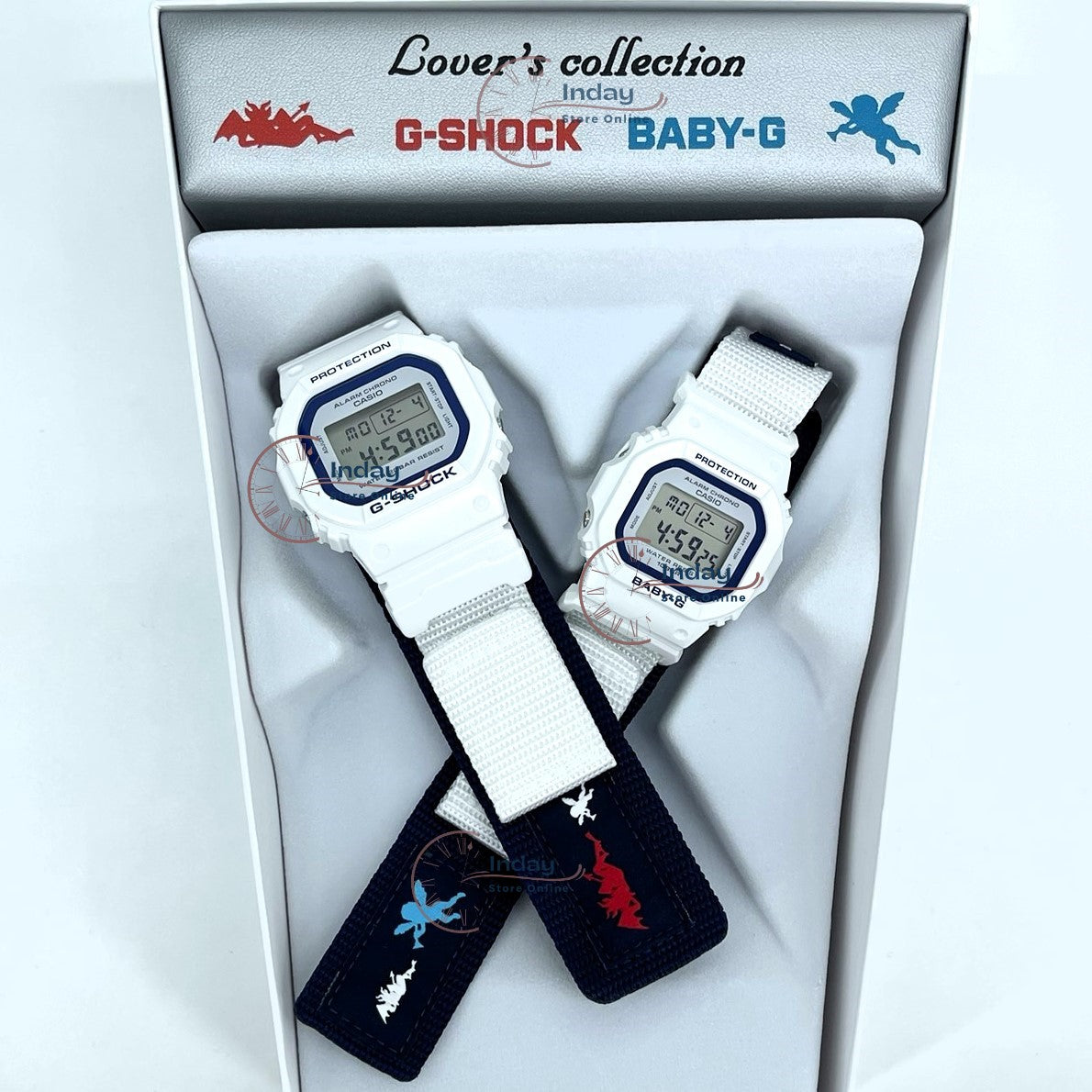 Casio G-Shock Couple Watch LOV-23A-7 Digital New Arrival Seasonal Pair Collection 2023 Limited Edition