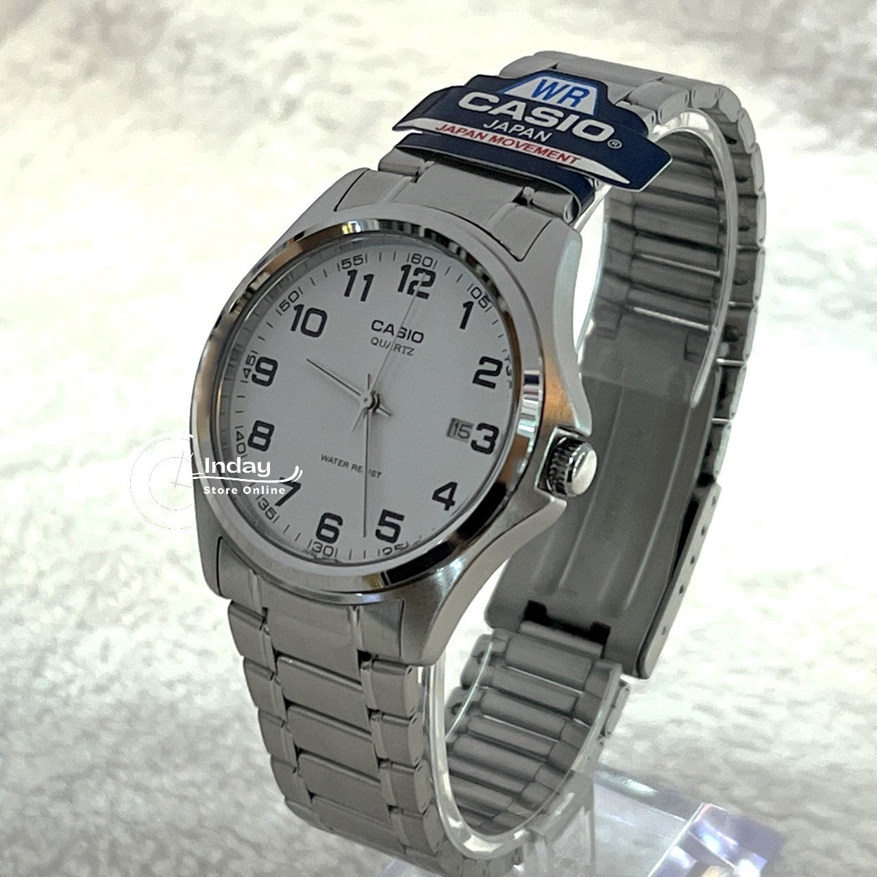 Casio Fashion Men's Watch MTP-1183A-7B Stainless Steel Band Mineral Glass