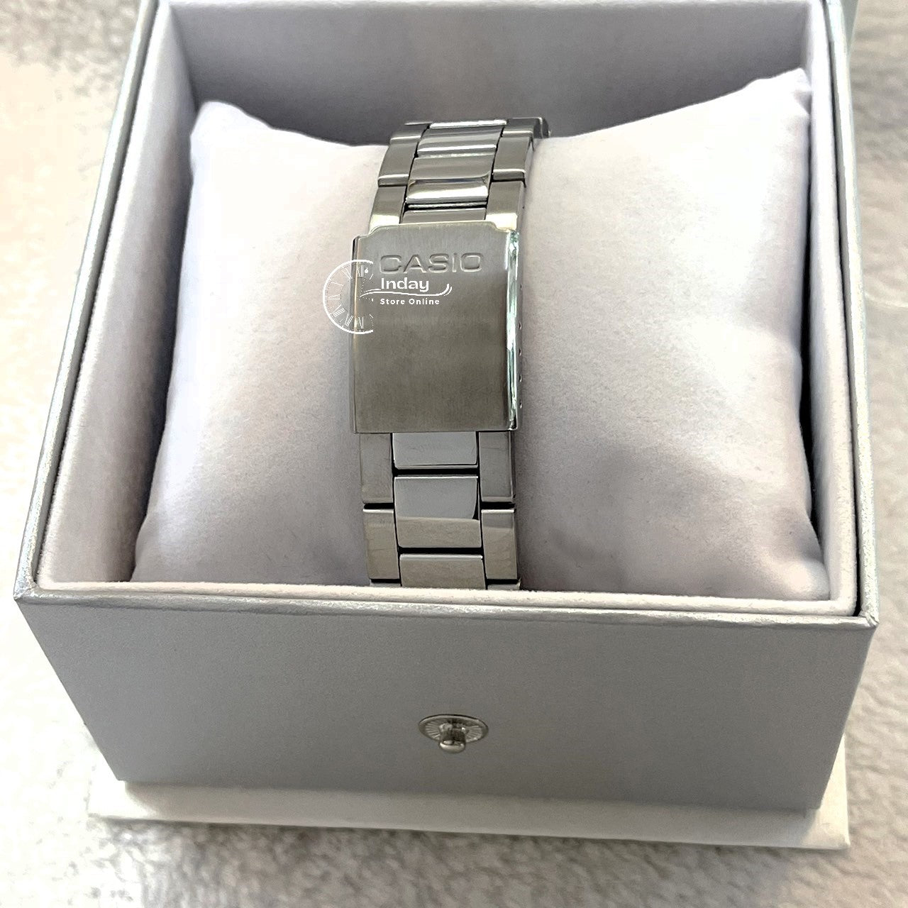 Casio Fashion Men's Watch MTP-1303D-1A Stainless Steel Band Mineral Glass