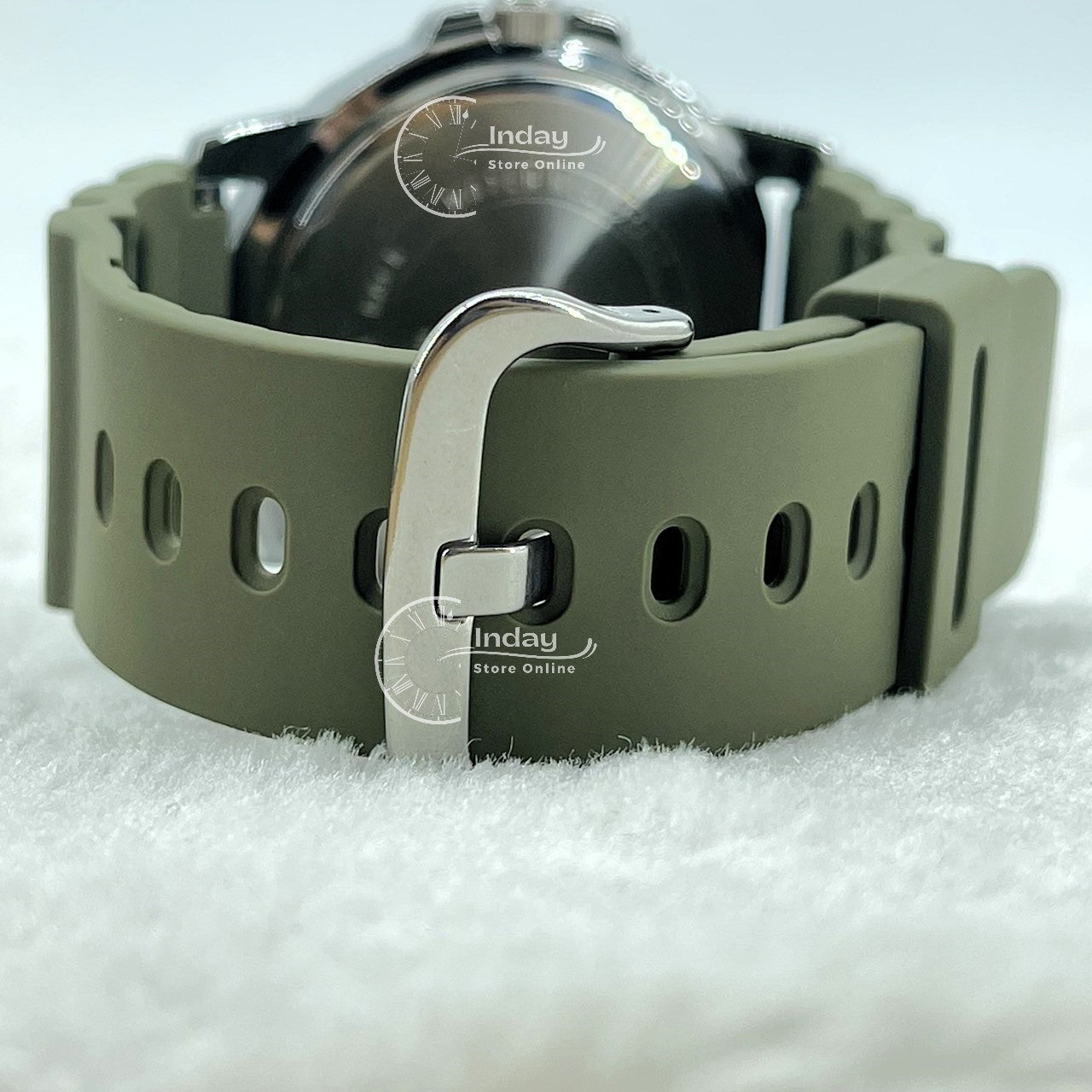 Casio Men's Watch MTP-VD300-3B Resin Band Mineral Glass