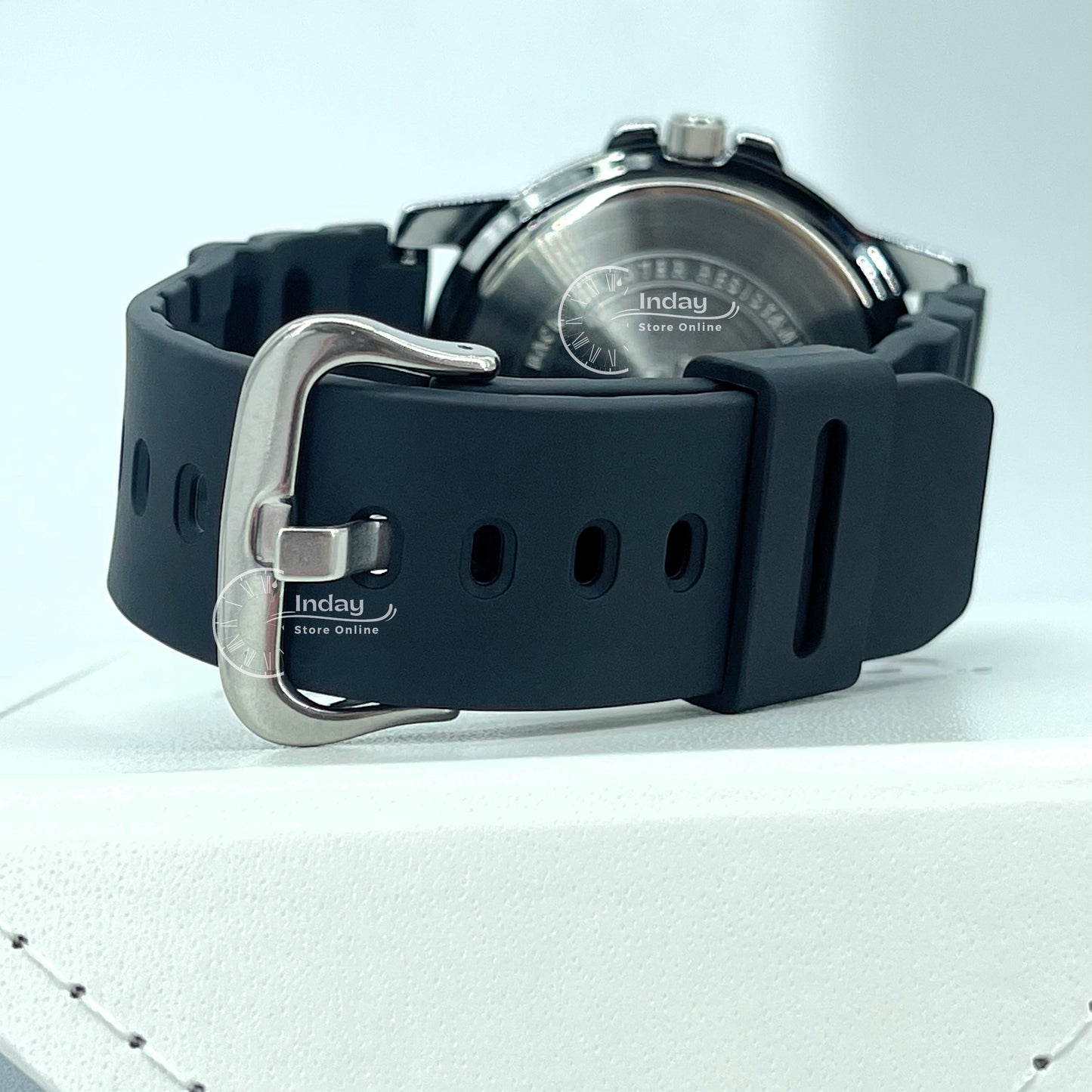 Casio Men's Watch MTP-VD300-7B Resin Band Mineral Glass Sporty Design