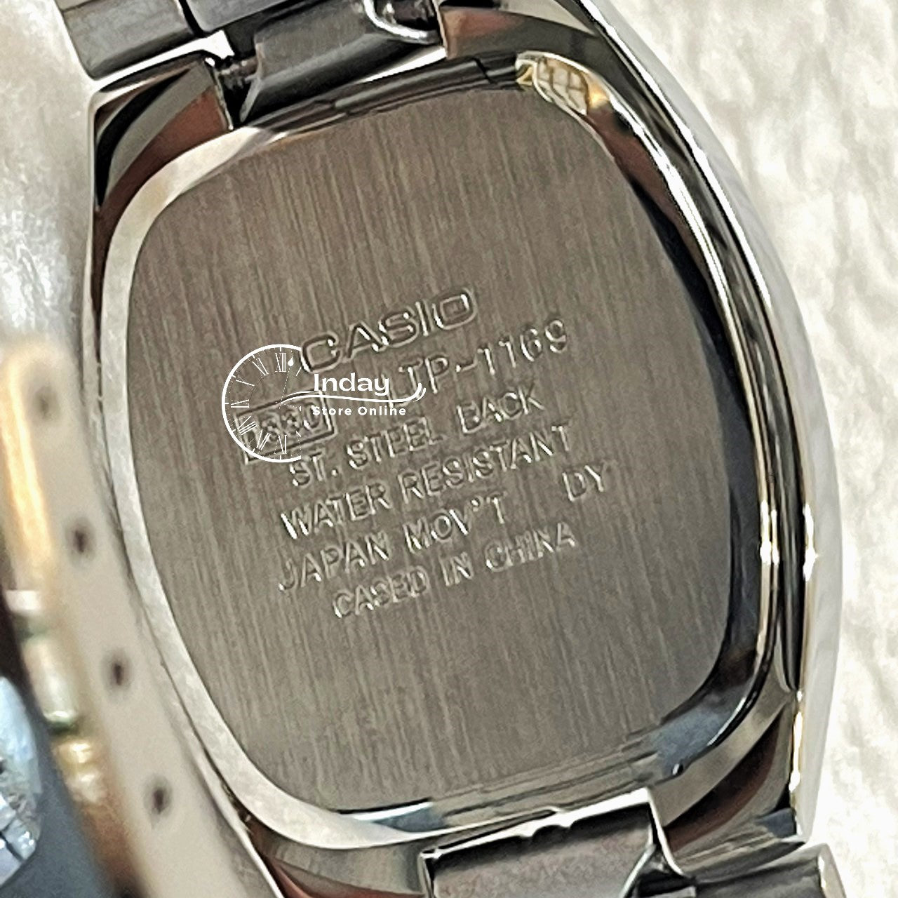 Casio Fashion Women's Watch LTP-1169D-7A Silver Stainless Steel Band Mineral Glass Triple-fold Clasp