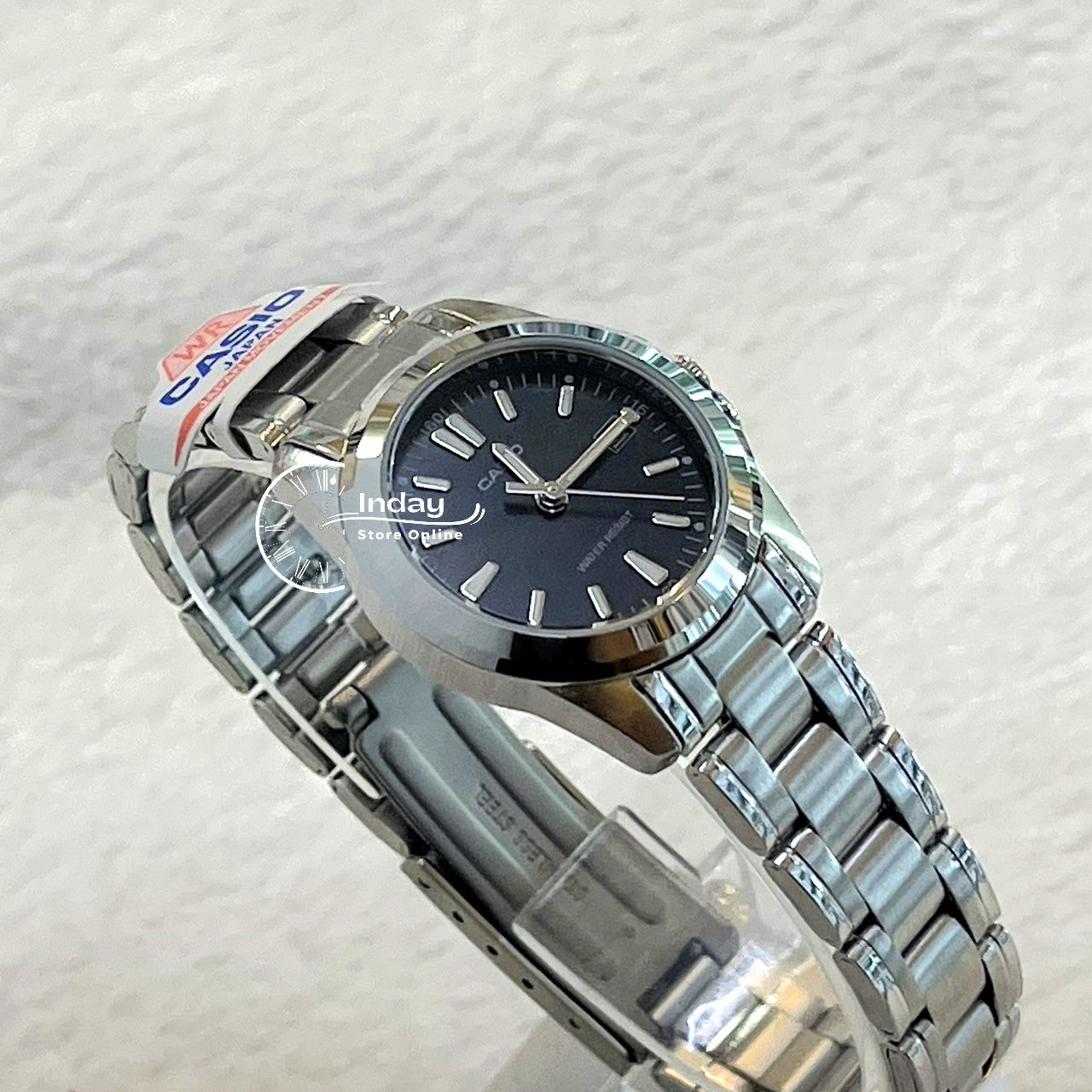 Casio Fashion Women's Watch LTP-1215A-1A2 Silver Stainless Steel Band Mineral Glass