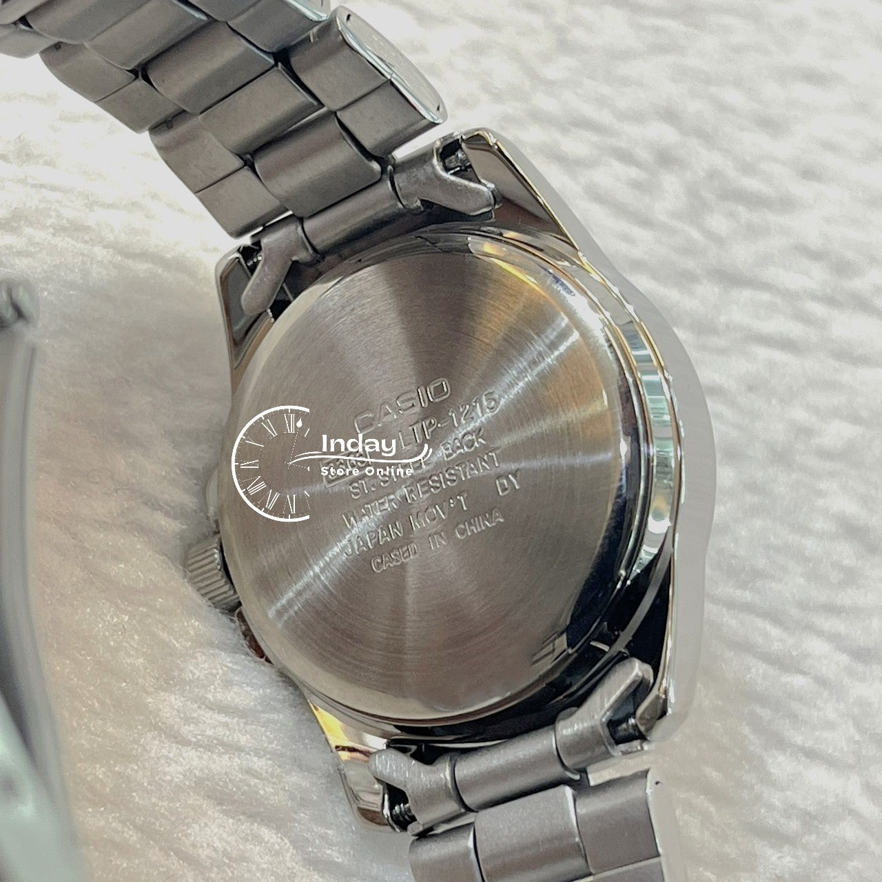 Casio Fashion Women's Watch LTP-1215A-1A2 Silver Stainless Steel Band Mineral Glass