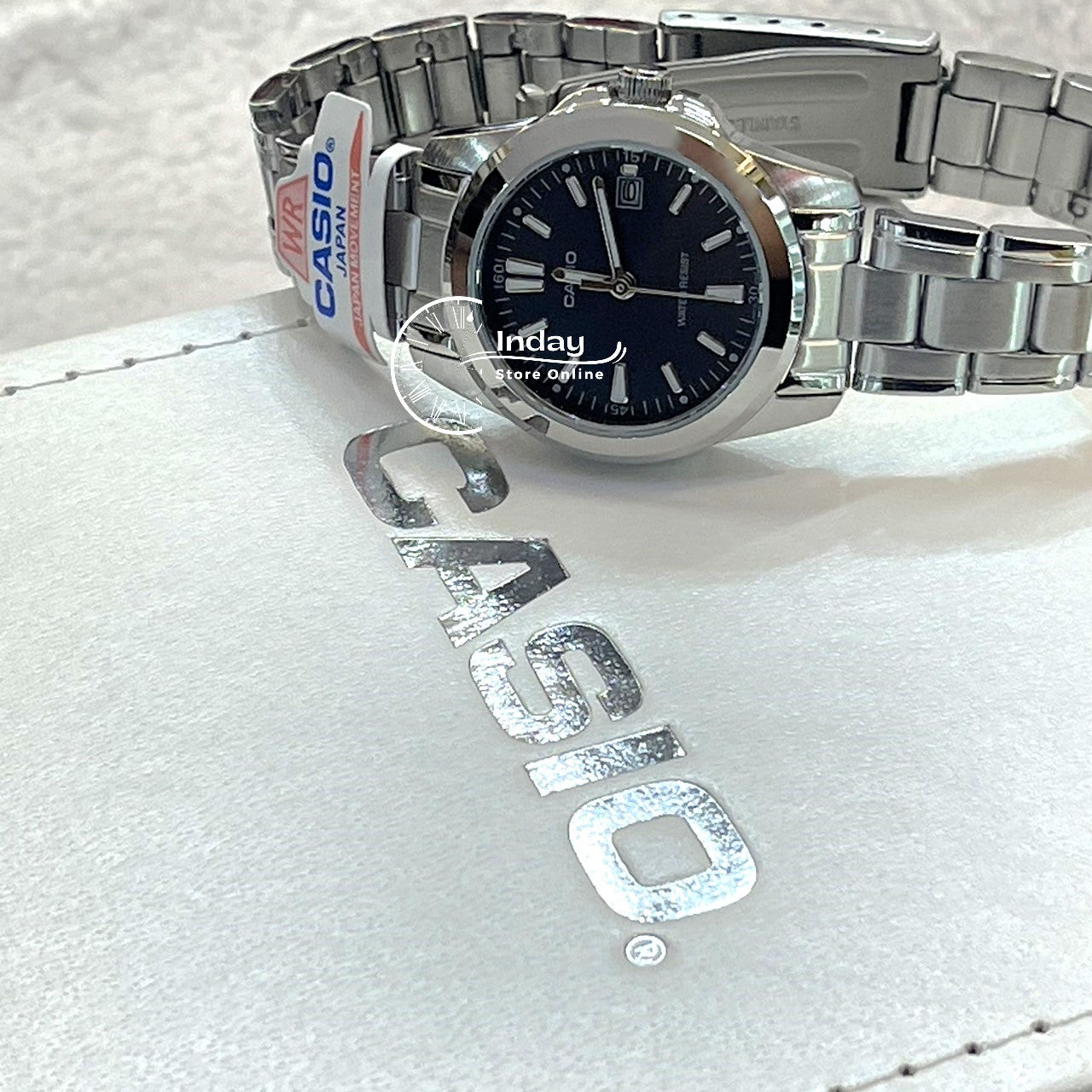 Casio Fashion Women's Watch LTP-1215A-1A2 Silver Stainless Steel Band Mineral Glass