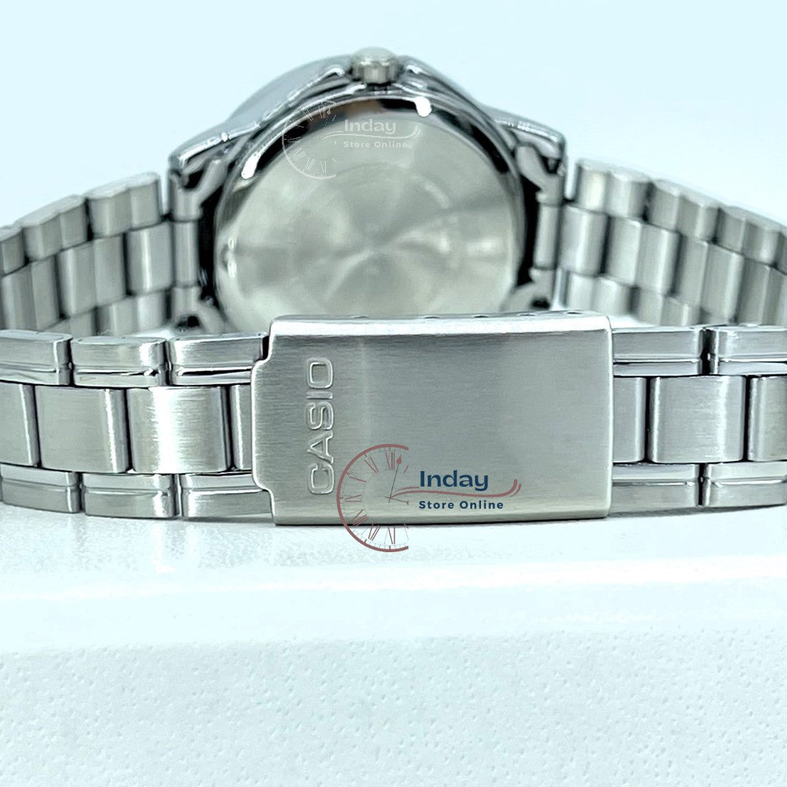 Casio Standard Women's Watch LTP-V004D-7B Silver Stainless Steel Strap Mineral Glass