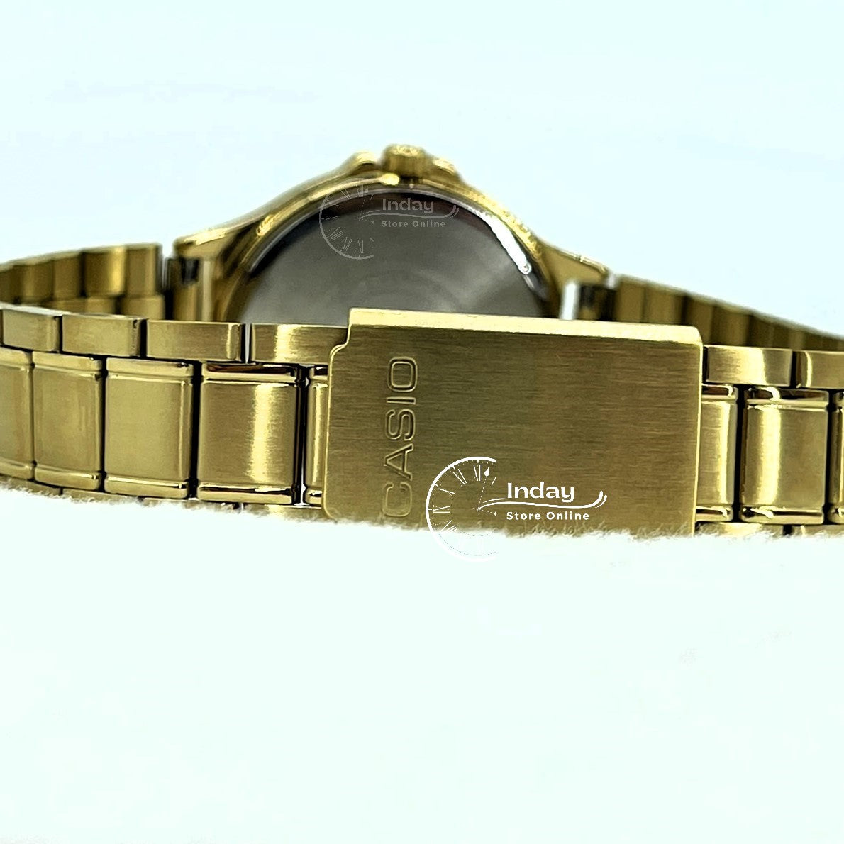 Casio Standard Women's Watch LTP-V300G-1A Gold ion Plated Stainless Steel Band Mineral Glass
