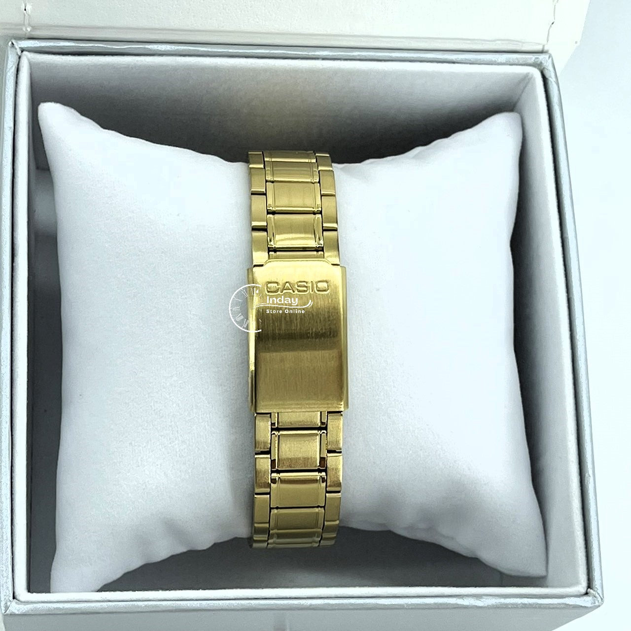 Casio Standard Women's Watch LTP-V300G-9A Gold Plated Stainless Strap Triple-fold Clasp