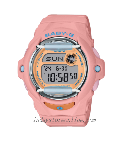 Casio Baby-G Women's Watch BG-169PB-4 Resin Band Shock Resistant Mineral Glass