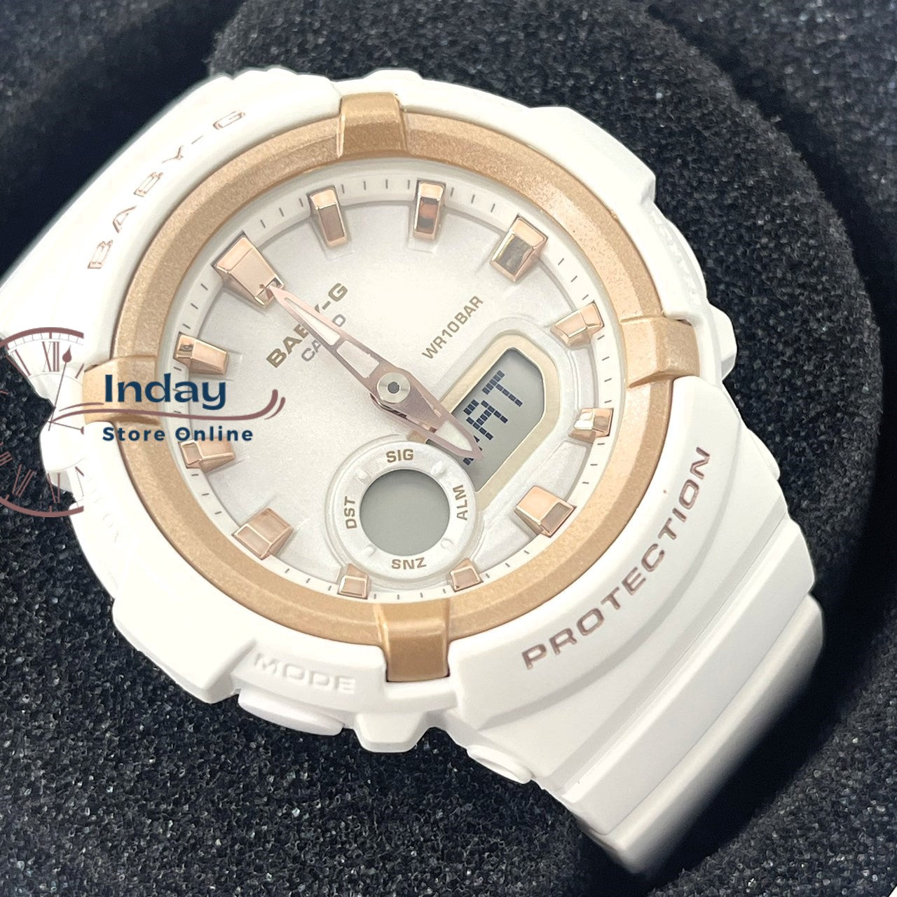 Casio Baby-G Women's Watch BGA-280BA-7A Resin Band Mineral Glass Shock Resistant