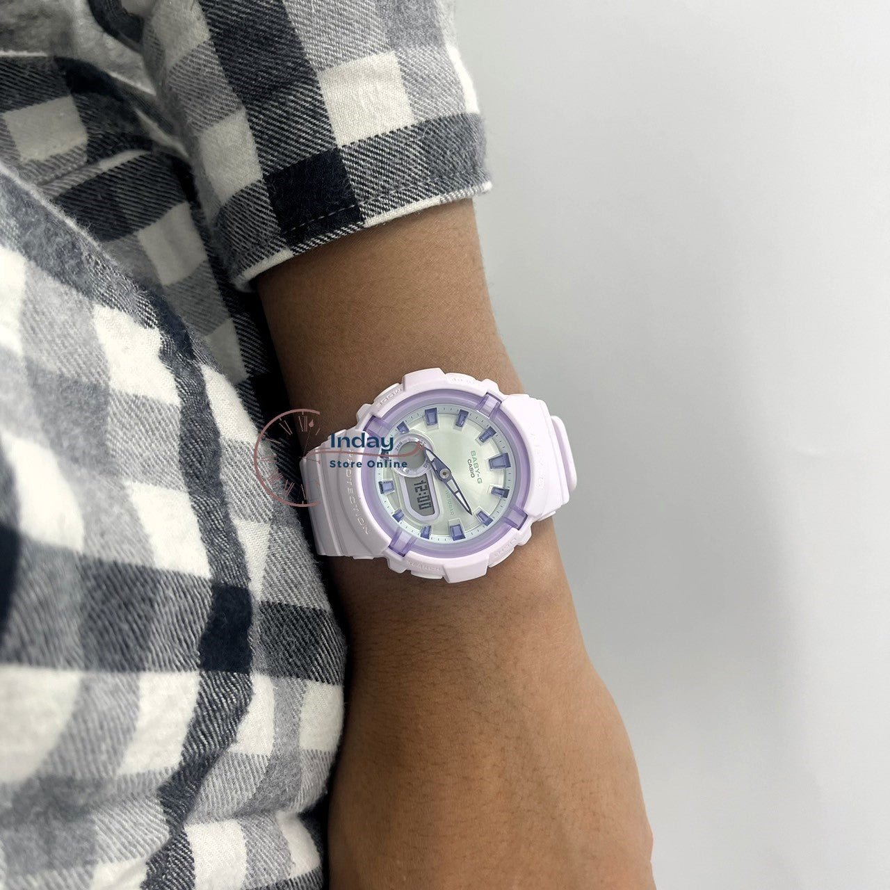 Casio Baby-G Women's Watch BGA-280SW-6A Resin Band Mineral Glass Shock Resistant