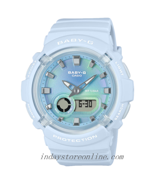 Casio Baby-G Women's Watch BGA-280TD-2A Resin Band Mineral Glass Shock Resistant