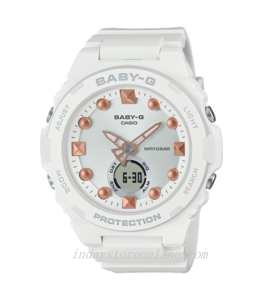 Casio Baby-G Women's Watch BGA-320-7A2 Resin Band Mineral Glass Shock Resistant