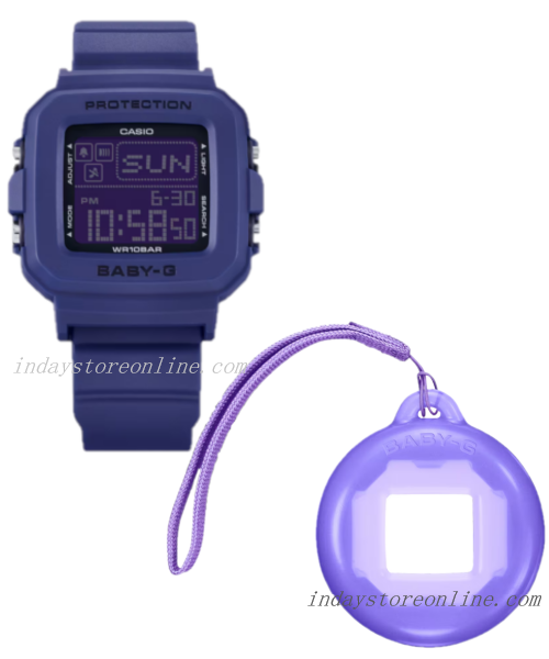 Casio Baby-G Women's Watch BGD-10K-2 Band Shock Resistant With Special Holder With Strap