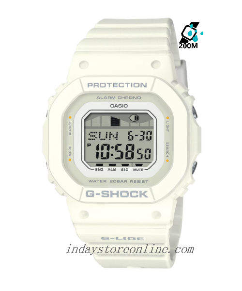 Casio G-Shock G-Lide Women's Watch GLX-S5600-7B Bio-based Resin Band Shock Resistant Mineral Glass