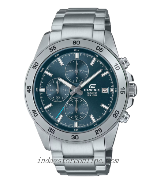 Casio Edifice Men's Watch EFR-526D-2A Stainless Steel Band Mineral Glass