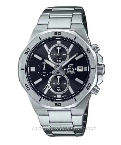 Casio Edifice Men's Watch EFV-640D-1A Analog-Digital Standard Chronograph Mineral Glass