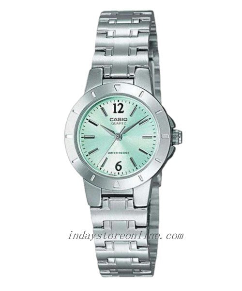Casio Fashion Women's Watch LTP-1177A-3A Mineral Glass Stainless Steel Band