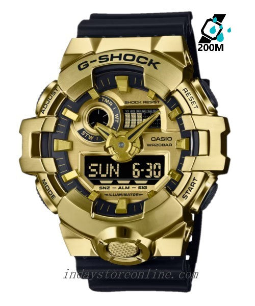 G shock watch gold colour on sale