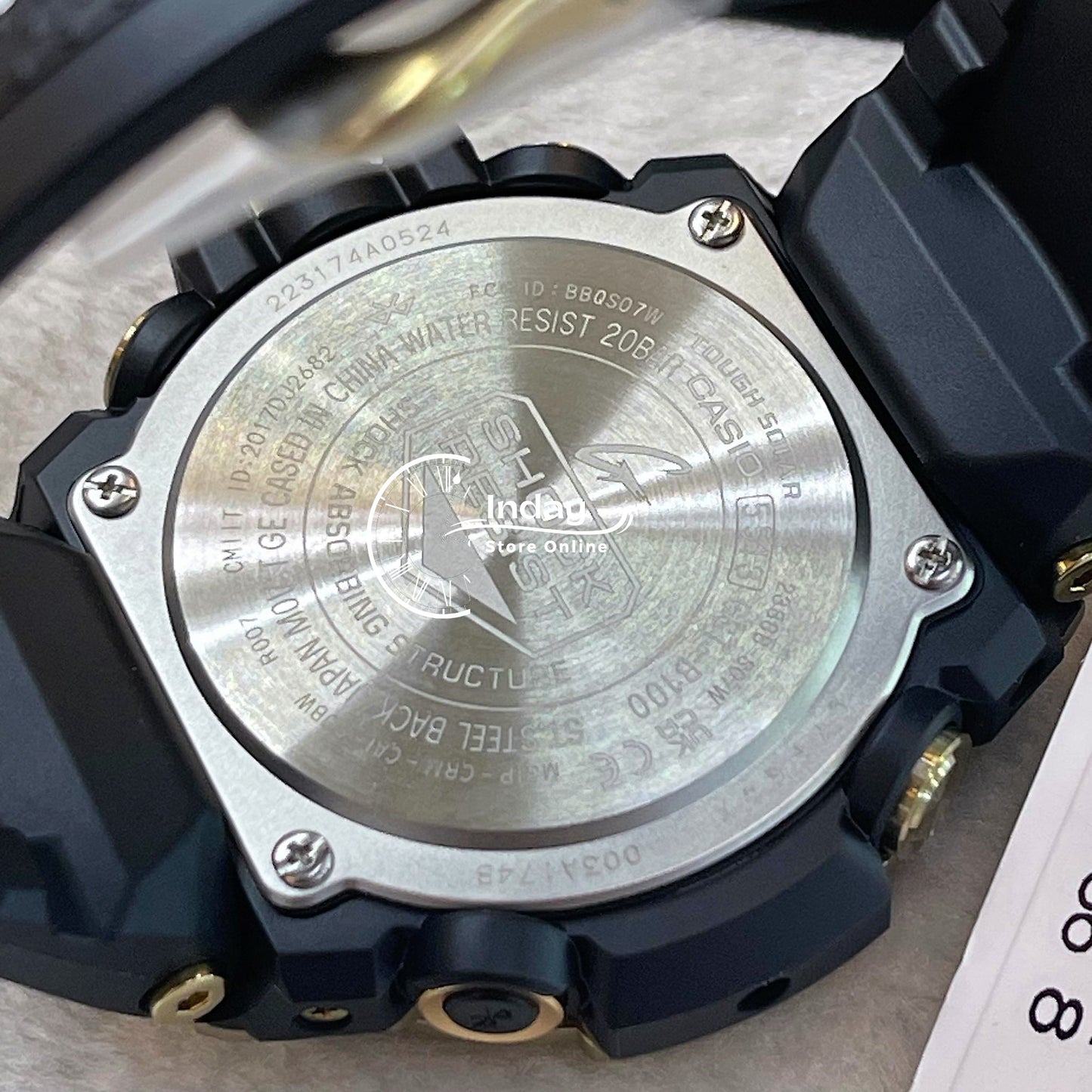 Casio G-Shock G-Steel Men's Watch GST-B100GB-1A9 GST-B100 Series Tough Solar (Solar powered) Mobile link (Wireless linking using Bluetooth®)