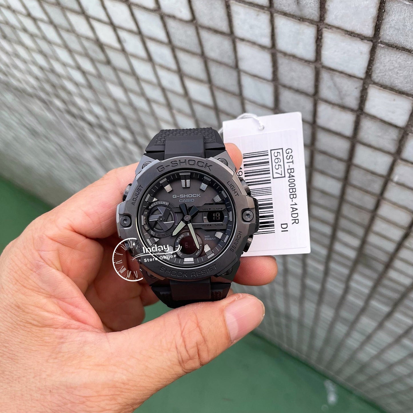 Casio G-Shock G-Steel Men's Watch GST-B400BB-1A Analog-Digital GST-B400 Series Tough Solar (Solar powered) Mobile link (Wireless linking using Bluetooth®)