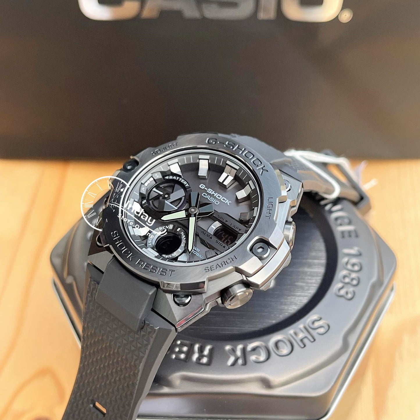 Casio G-Shock G-Steel Men's Watch GST-B400BB-1A Analog-Digital GST-B400 Series Tough Solar (Solar powered) Mobile link (Wireless linking using Bluetooth®)