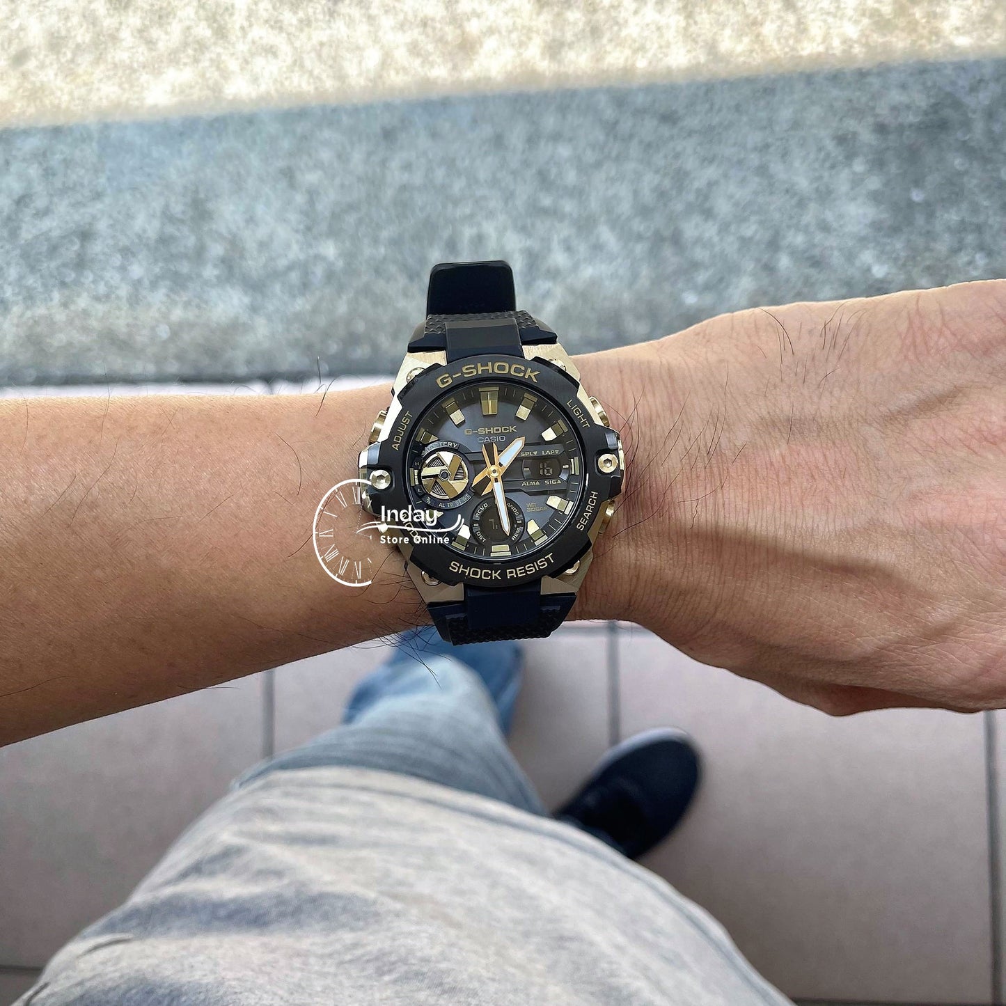 Casio G-Shock G-Steel Men's Watch GST-B400GB-1A9 GST-B400 Series Tough Solar (Solar powered) Mobile link (Wireless linking using Bluetooth®)