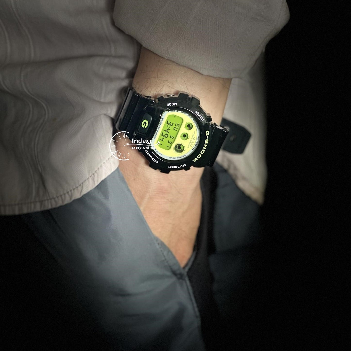 Casio G-Shock Men's Watch DW-6900RCS-1 Resin Band Mineral Glass Shock Resistant Battery Life: 5 Years