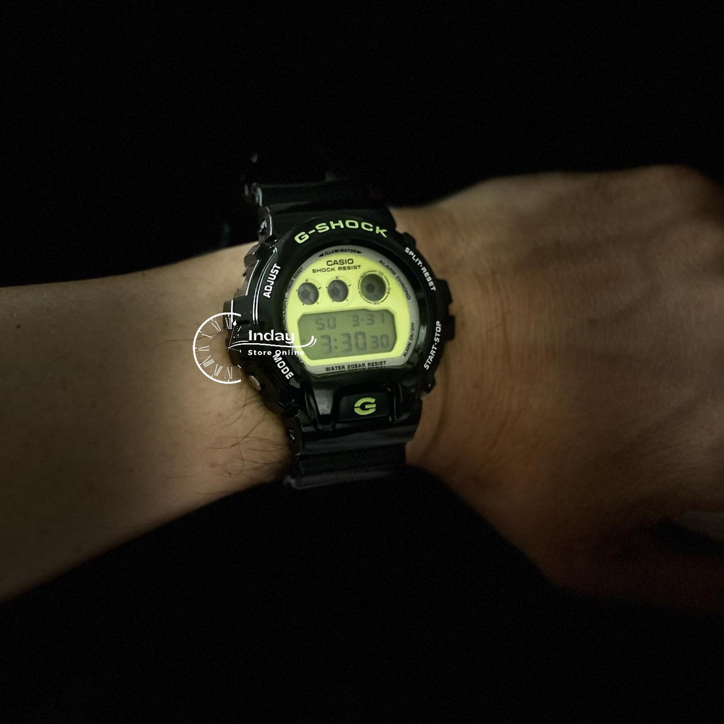 Casio G-Shock Men's Watch DW-6900RCS-1 Resin Band Mineral Glass Shock Resistant Battery Life: 5 Years