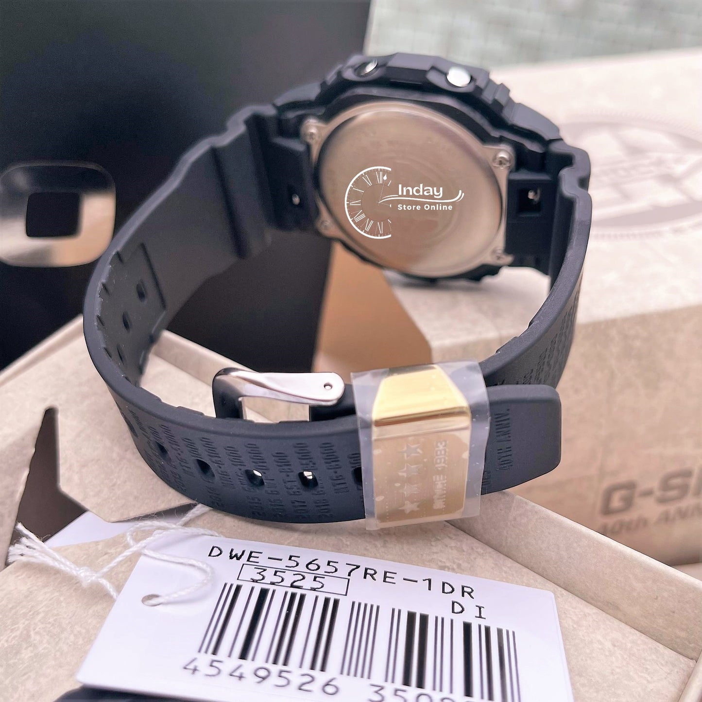 Casio G-Shock Men's Watch DWE-5657RE-1 Digital 5600 Series 40th Anniversary REMASTER BLACK Limited Model