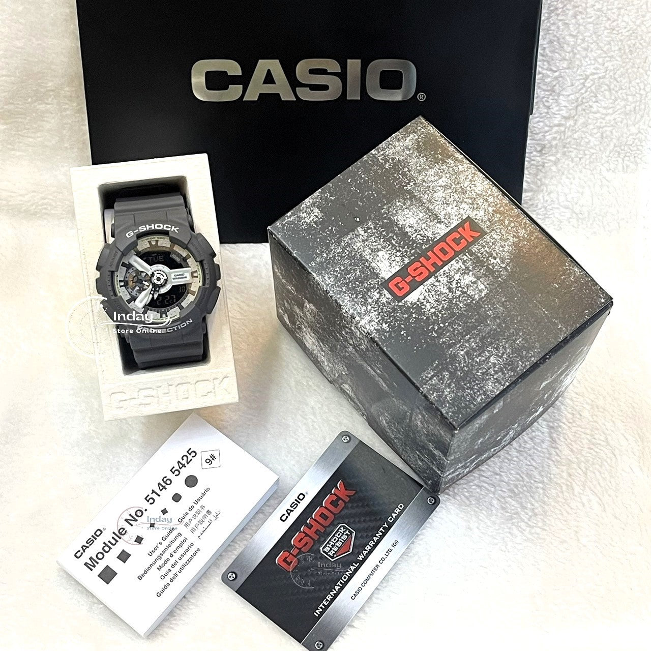 Casio G-Shock Men's Watch GA-110HD-8A Shock Resistant Magnetic Resistant Mineral Glass
