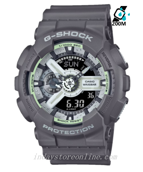 G shock best sale grey and green